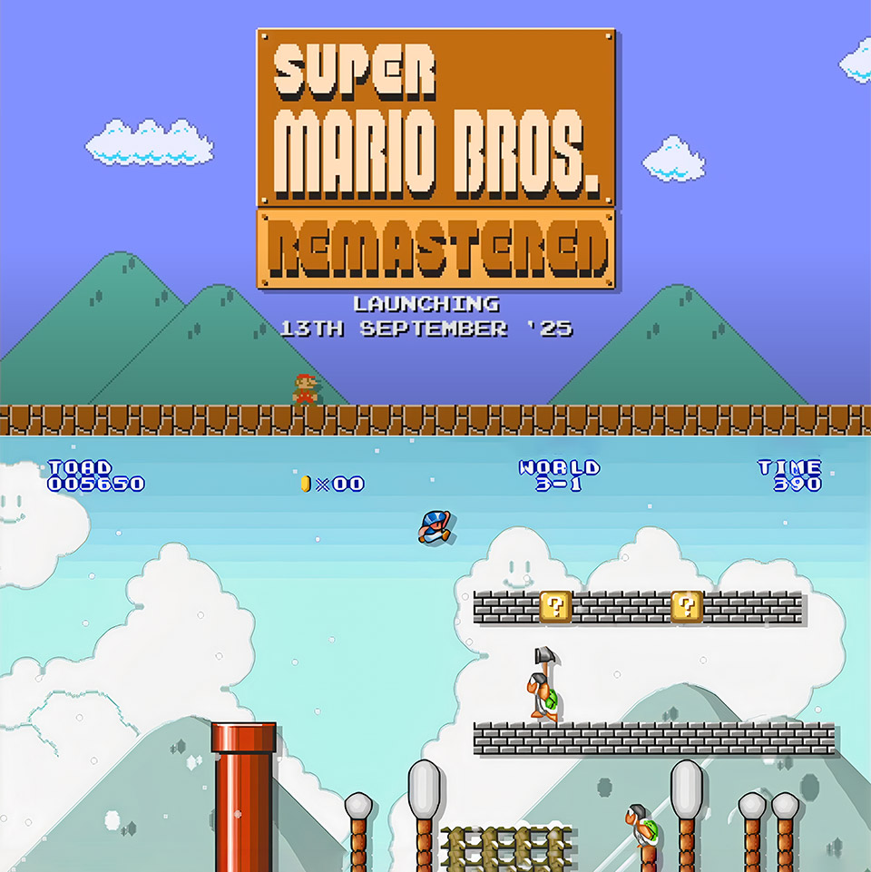 super mario bros remastered pc