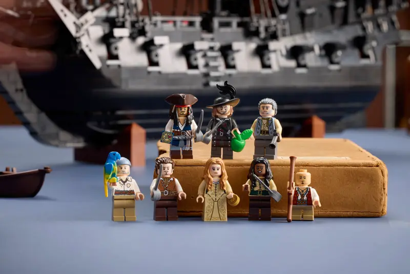 lego figurines du black pearl pirate des caraibes