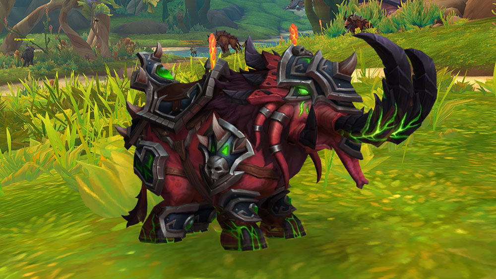 wow-monture-Elekk-forge-par-la-Legion