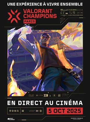 Valorant Champions 2025 : la finale débarque dans les cinémas