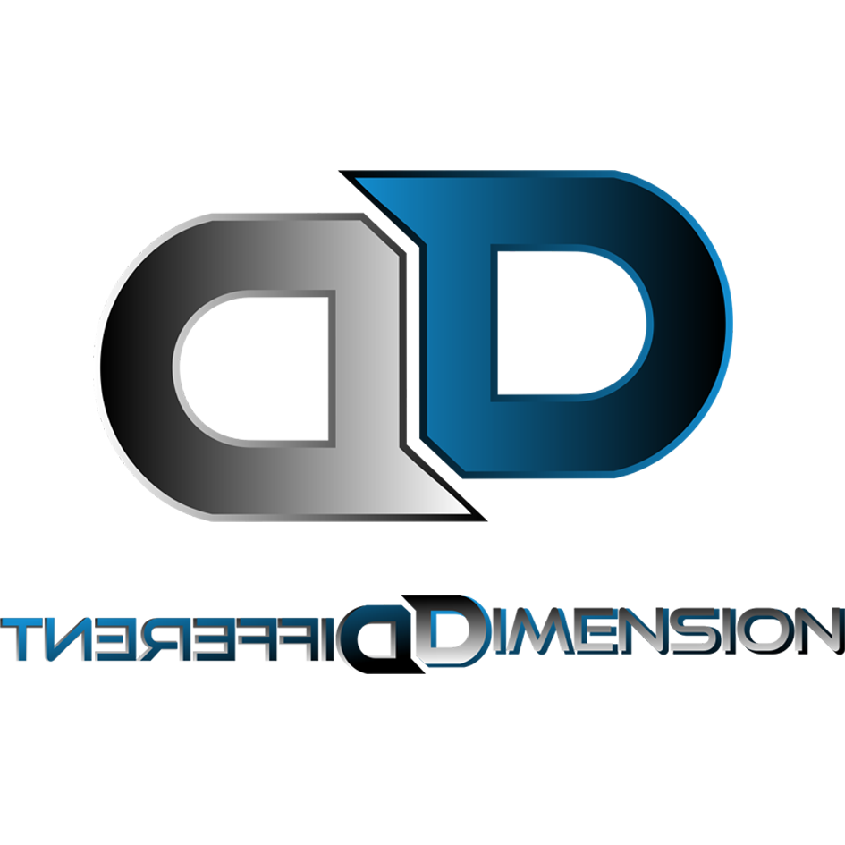Logo Different Dimension Blue