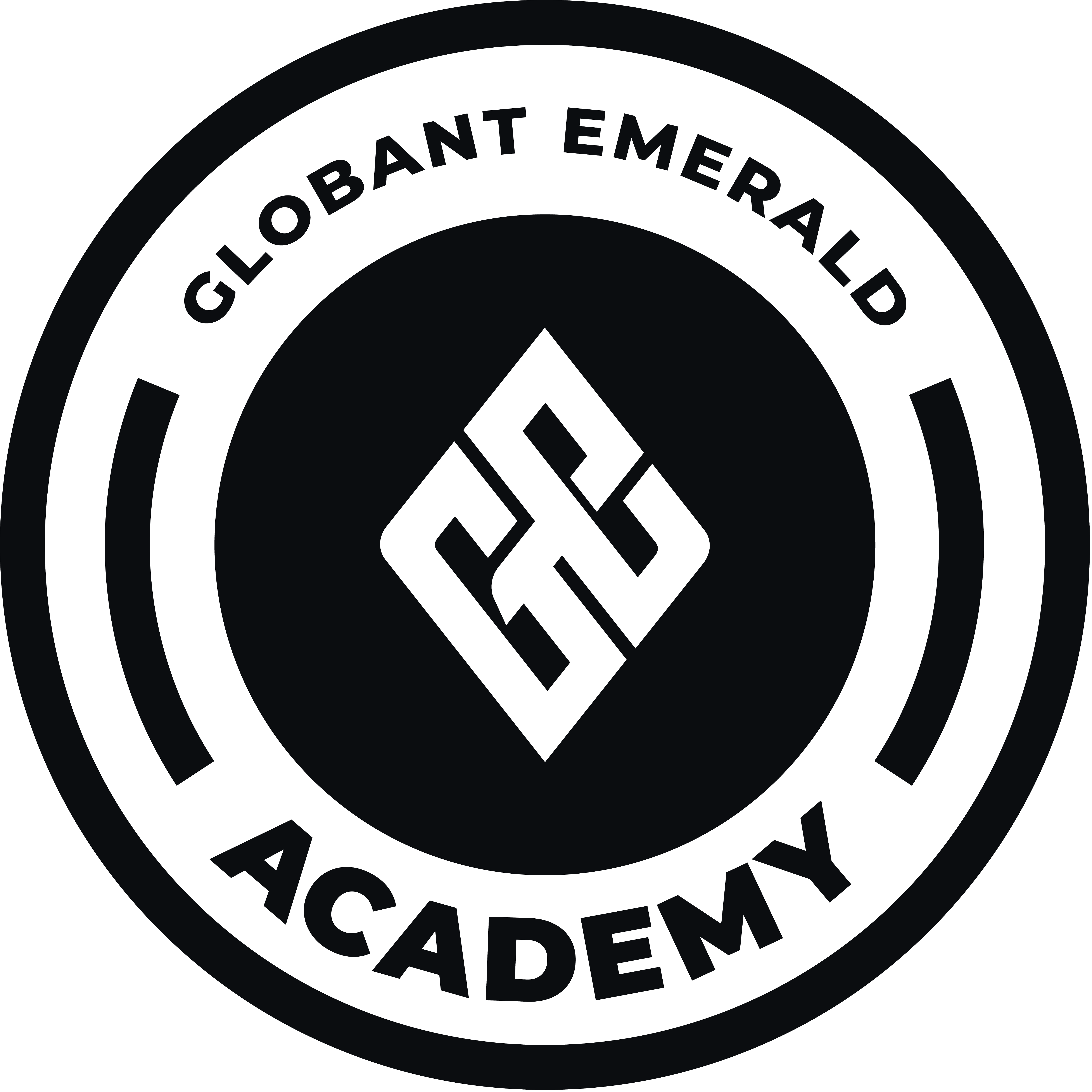 Logo de Globant Emerald Academy
